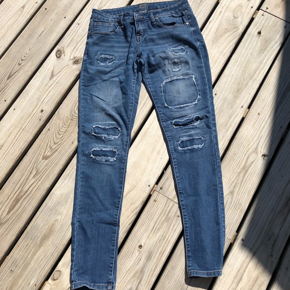 VIP dark blue skinny jeans
